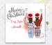 Merry Christmas Sister / Best Friend Christmas Card Personalised Xmas Jumpers Card Sisters/ friends/ besties 