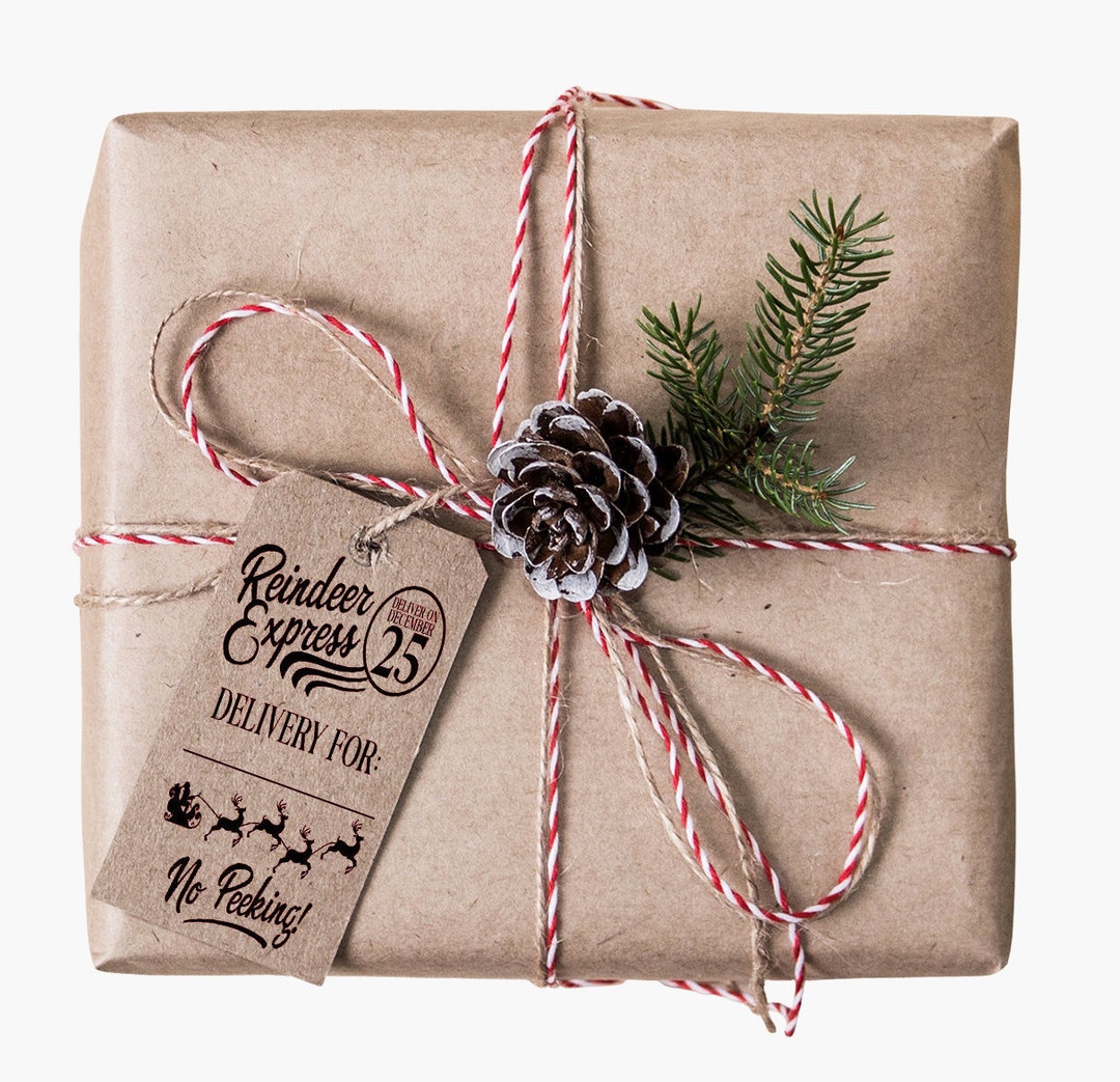 Santa's Presents Christmas Gift Tags (10 Pack)