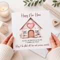 Personalised New Home Card, Congratulations, First Home, Happy New Home, New home owners, Greeting Card, New Home, New Memories 964