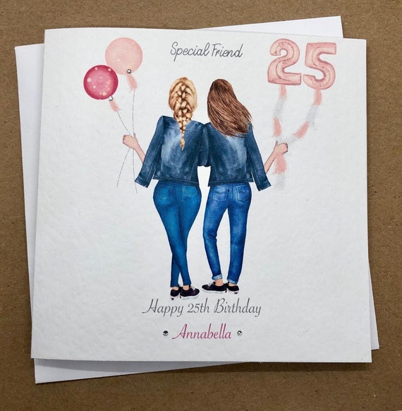 handmade birthday card for friend girl