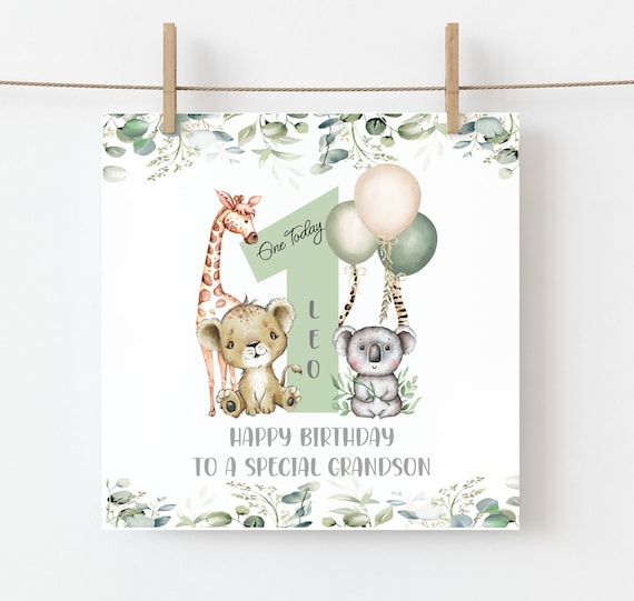 Handmade Wildlife Greetings Card - Lion Handmade Wildlife Greetings Card - Lion