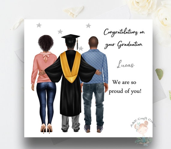 Graduation Son Handmade Card Personalised We Are So Proud Of Etsy Graduation Son Handmade Card Personalised We Are So Proud Of Etsy