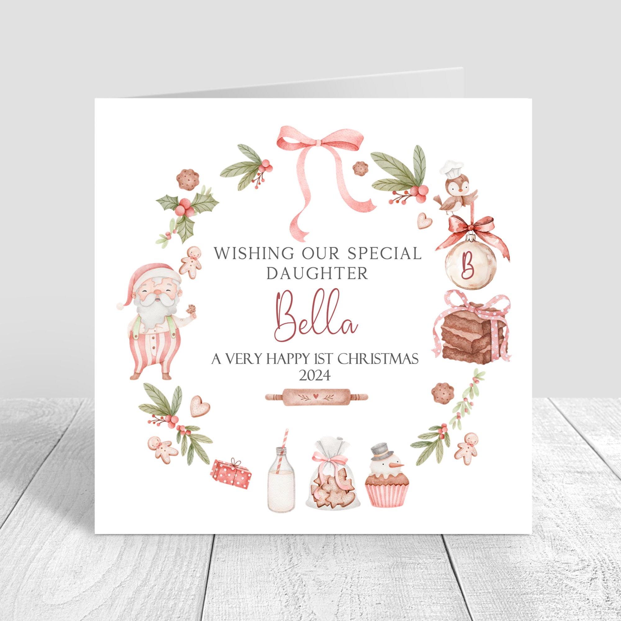 Weihnachtskarte „To A Special Granddaughter“ – 300 G/m² Matt, Mit Umschlag, Recycelbar