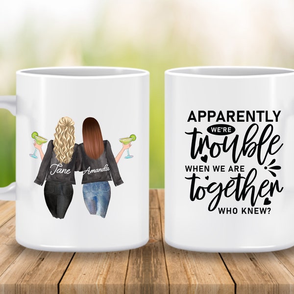 Personalised coffee Mug for her over 800 hair styles Best friend 50th Birthday gift