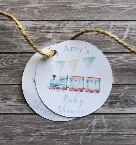 personalised gift tags baby shower