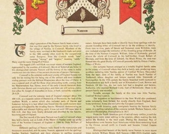 Last Name History, Origin of Name, Last Name Meaning, Coat of Arms, Family Crest, Armorial History with COA, Coat of Arms, Surname History