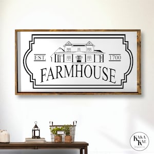 Farmhouse | Wood Sign | Farmhouse Decor | Farmhouse Sign