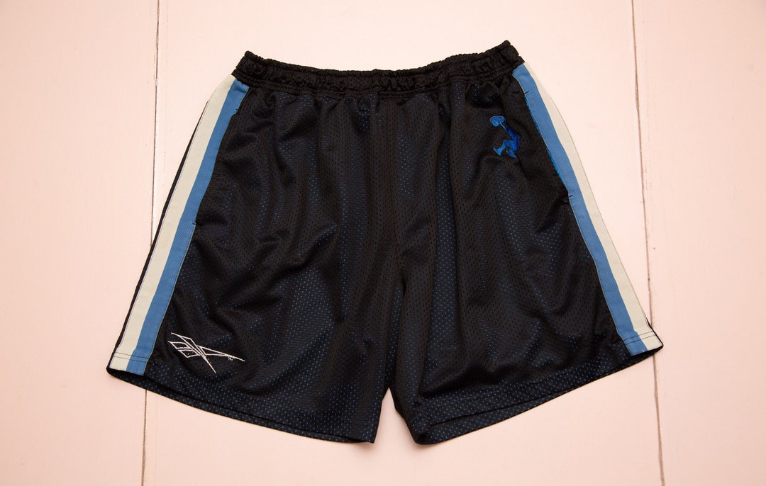 Vtg REEBOK Dunkman SHAQ Basketball Black Shorts, Sz Men's X-large, Has ...