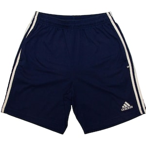 Vtg ADIDAS Y2K 90&#39;s blue shorts with side pockets, sz men&#39;s Large