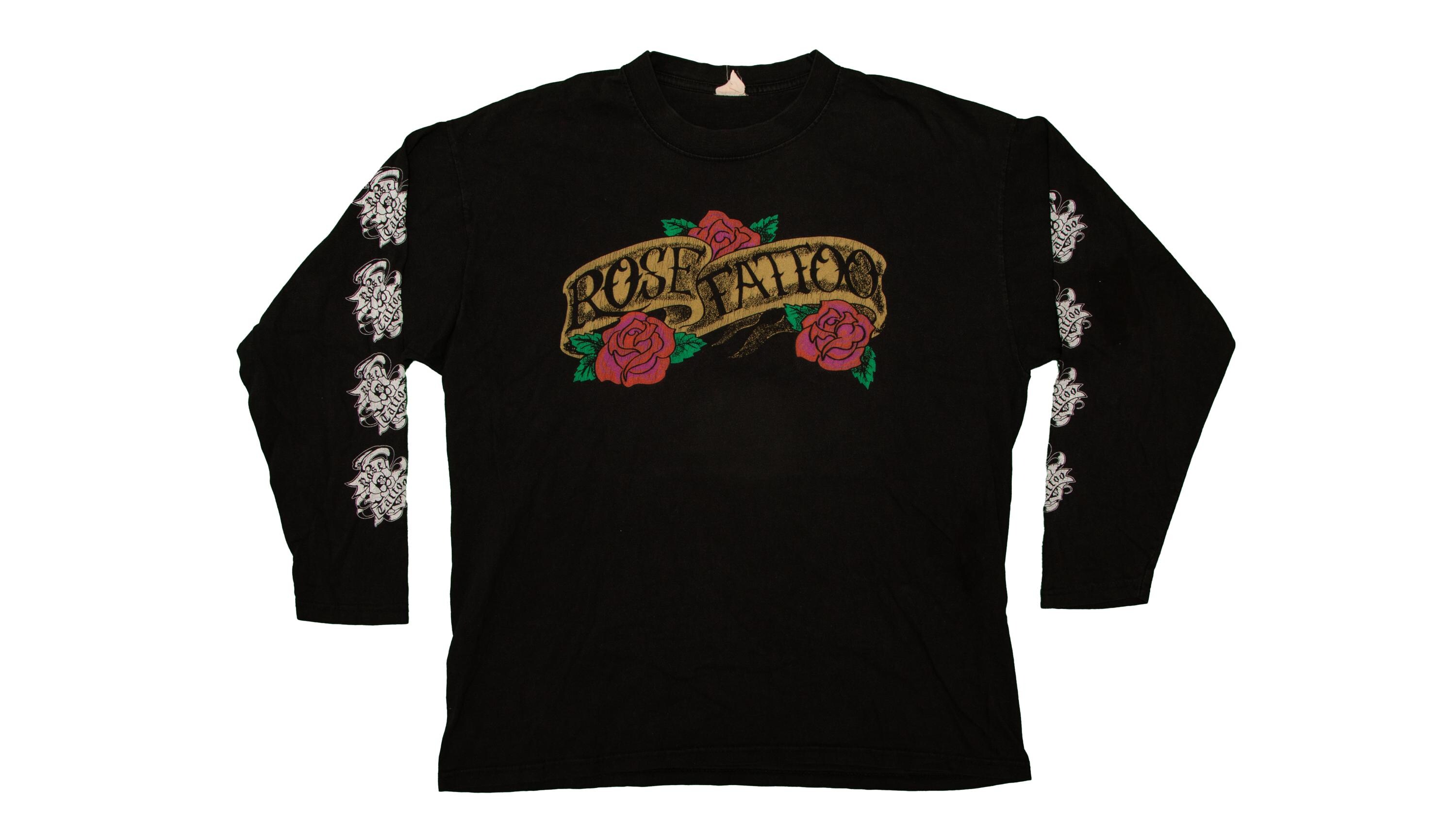 Vtg & Very Rare ROSE TATTOO Pain 2002 European Tour Punk Rock Long 
