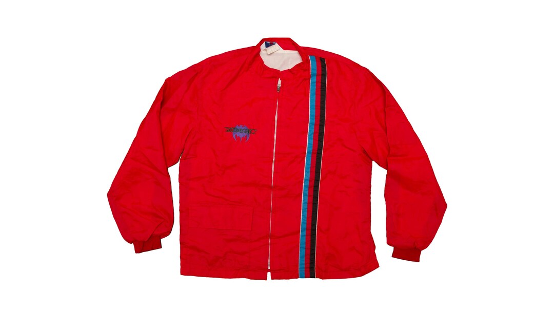 Vtg & Very Rare ZORLAC Skateboards 70's Red Racing Style Jacket by ...