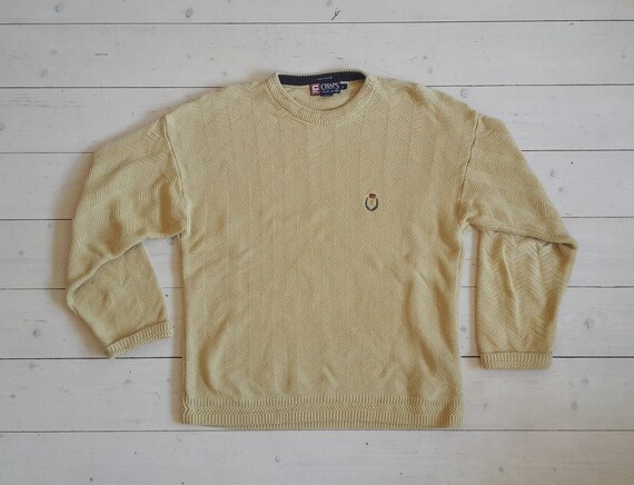 chaps ralph lauren hoodie yellow
