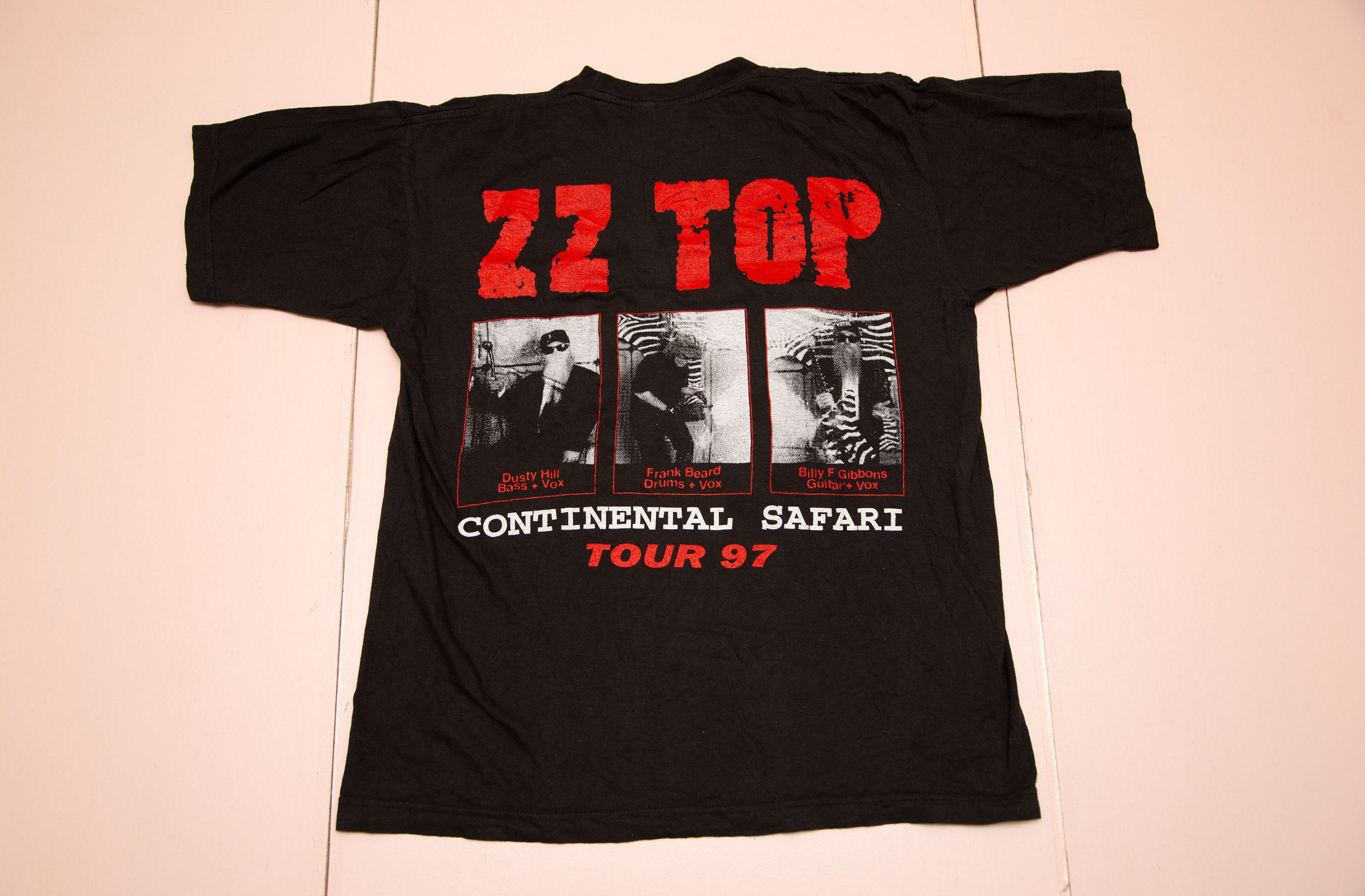 ZZ TOP 1993 ツアーT GIANTタグ Vtg & Rare ZZ TOP 