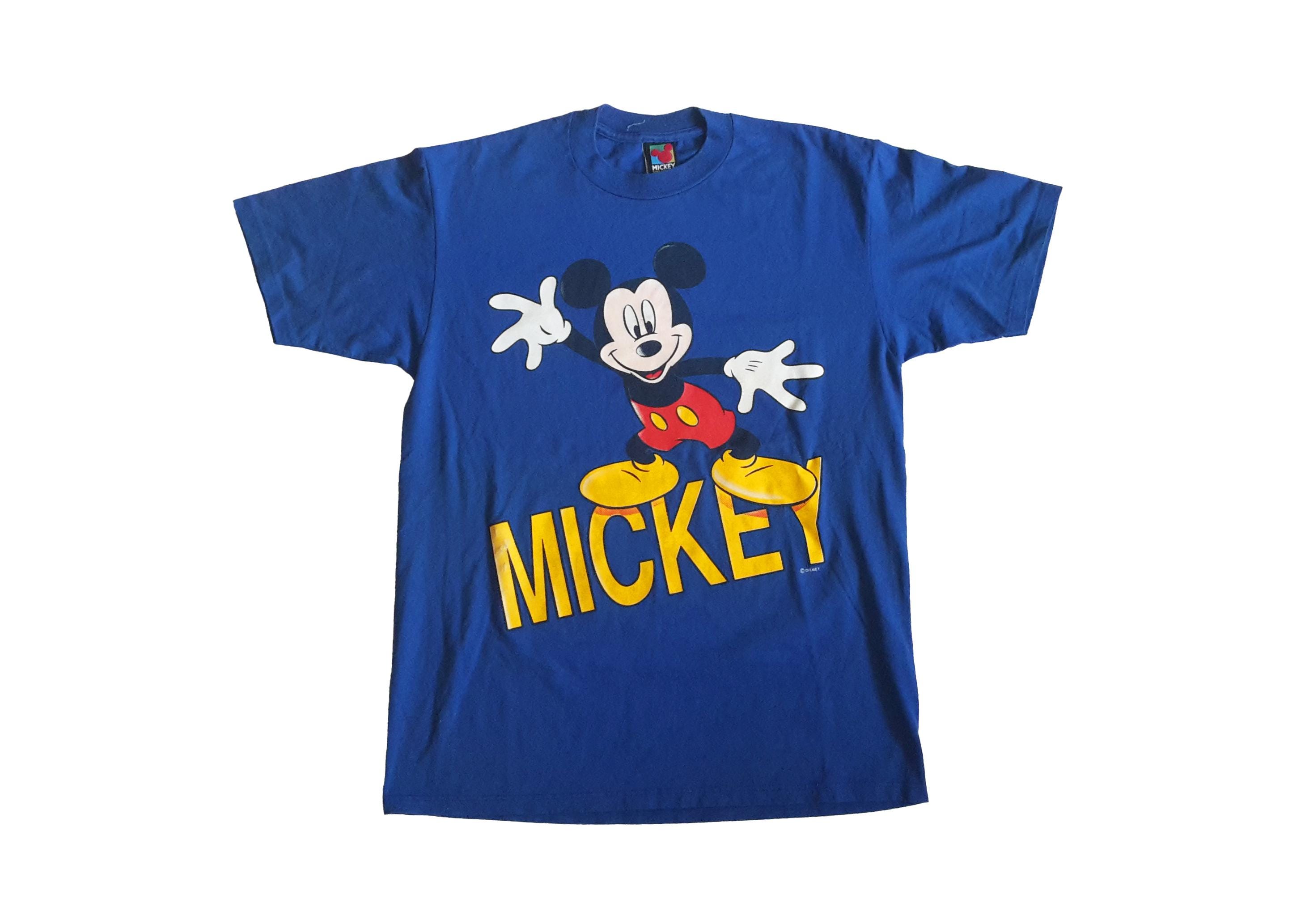 Vtg 90's MICKEY Unlimited T Shirt Featuring Happy Mickey Mouse