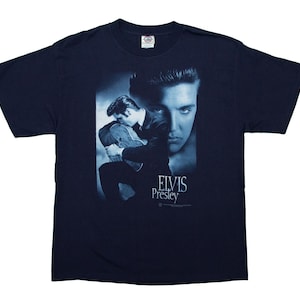 Sous Licence Elvis Presley - King De Rock'N Roll Big&tall 3XL, 4XL, 5XL T-Shirt