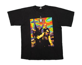 Vtg U2 Zooropa 1993 Zoo TV European Tour Pop Rock Black Single