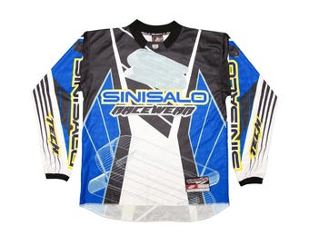 Sinisalo 90s Racewear XL 長袖グラフィック シャツ ヴィンテージ 