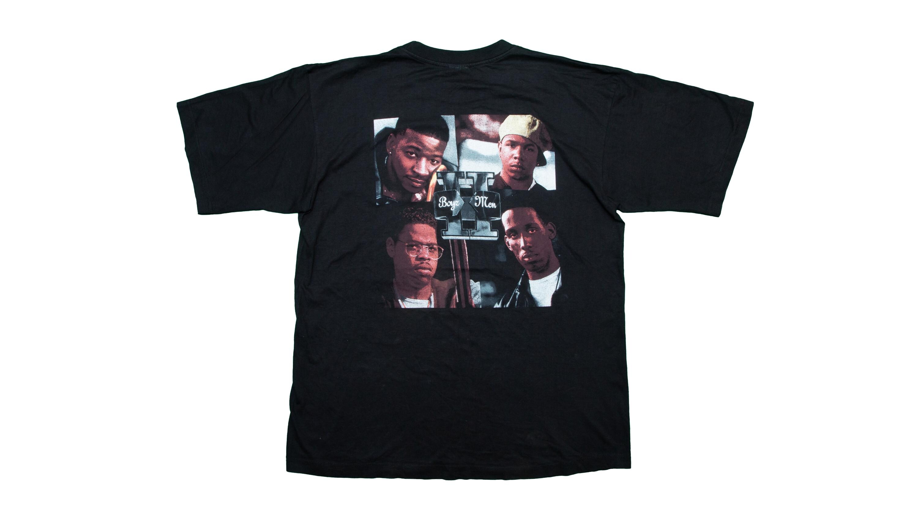Boyz II Men 2007 デビュー15周年 限定サインTシャツ Boyz II Men 2007 デビュー15周年 限定サインTシャツ Boyz II Men 2007