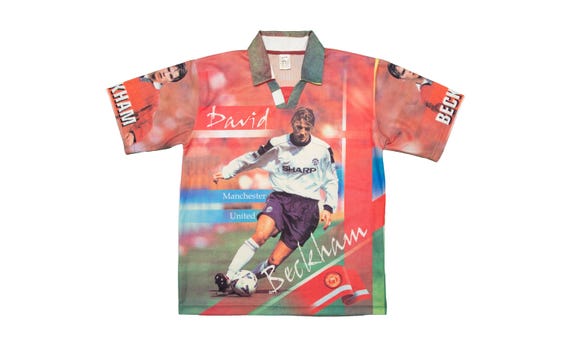 Vtg & Very Rare 90's DAVID BECKHAM Man Utd Football/soccer Legend