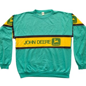 Vintage John Deere Snowmobiles Ringer Tee Vintage John Deere Snowmobiles Ringer Tee