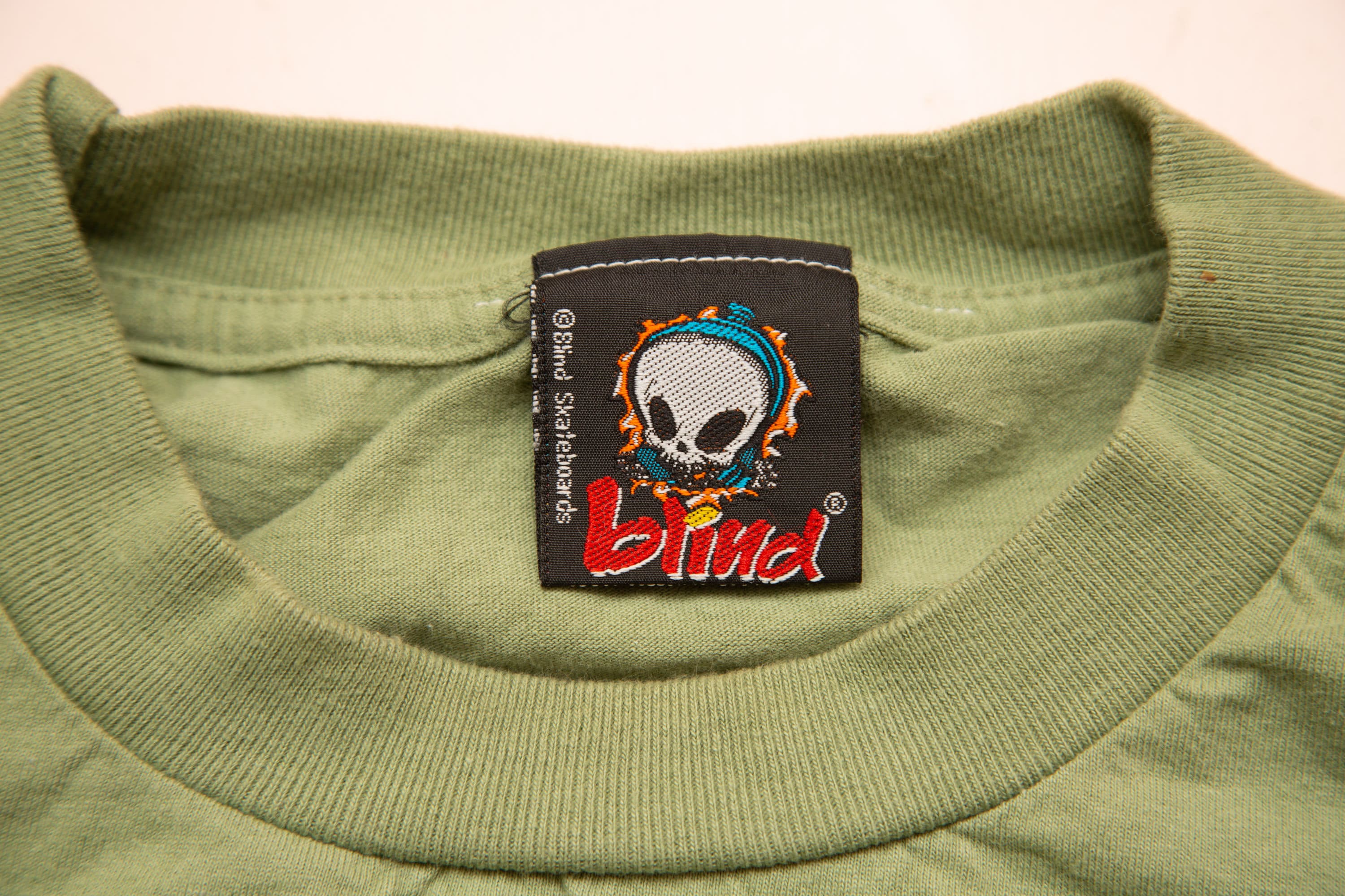 Sweatshirt Blind Skateboard Vintage XL - Design ODB Reaper, Coton, Occasion Bon état