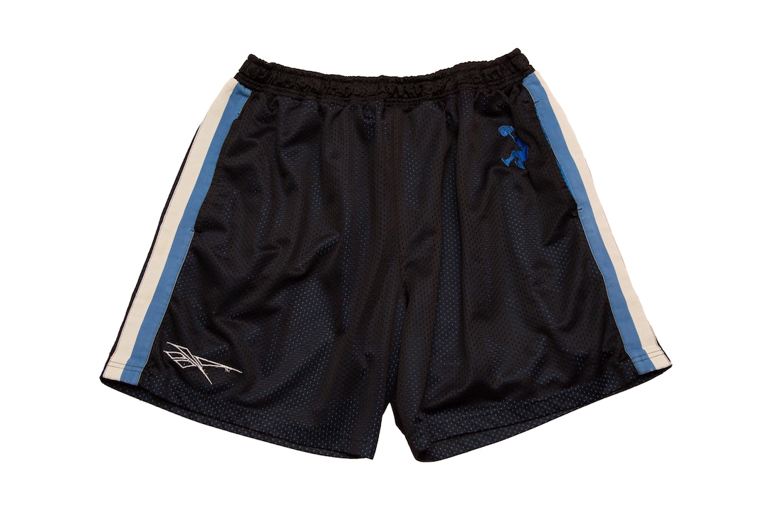 Vtg REEBOK Dunkman SHAQ Basketball Black Shorts, Sz Men's X-large