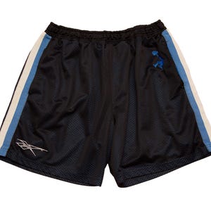 VTG REEBOK Dunkman SHAQ Basketball schwarz Shorts, Sz Herren X-Large, hat Re-Gummi