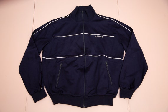 Rare ADIDAS 80's Blue Track Jacket 
