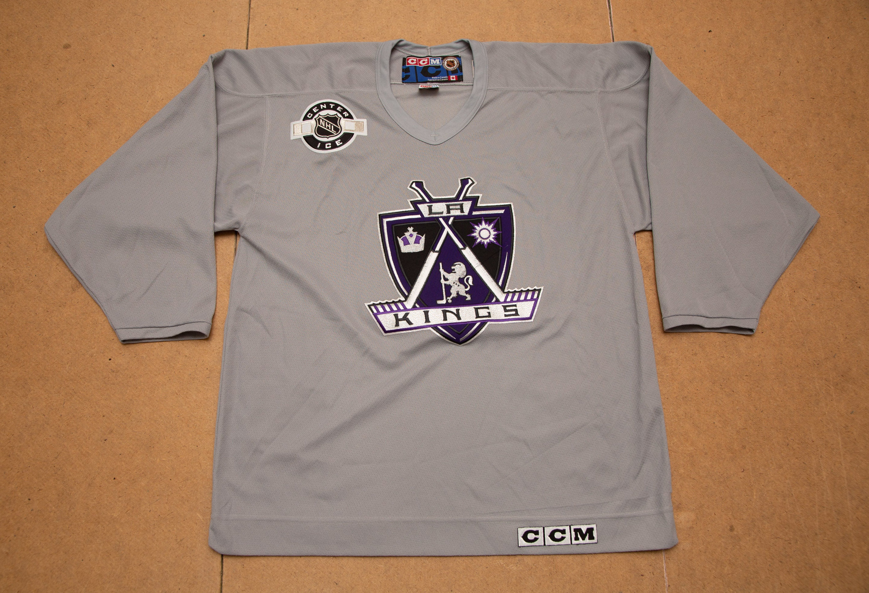 Los Angeles Kings Gray Jersey NHL Fan Apparel & Souvenirs for sale
