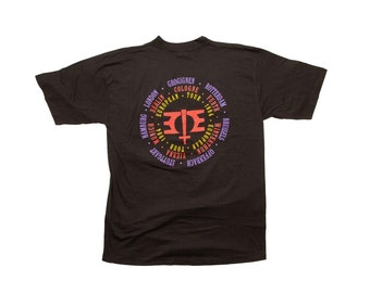 Vtg MELISSA ETHERIDGE 1994 European Tour Black T-shirt