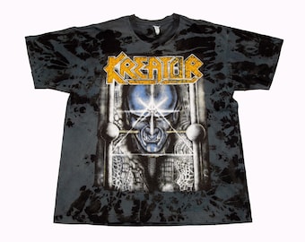 Vintage 1995 King Crimson Thrak Tshirt Large Rock Metal Thrak