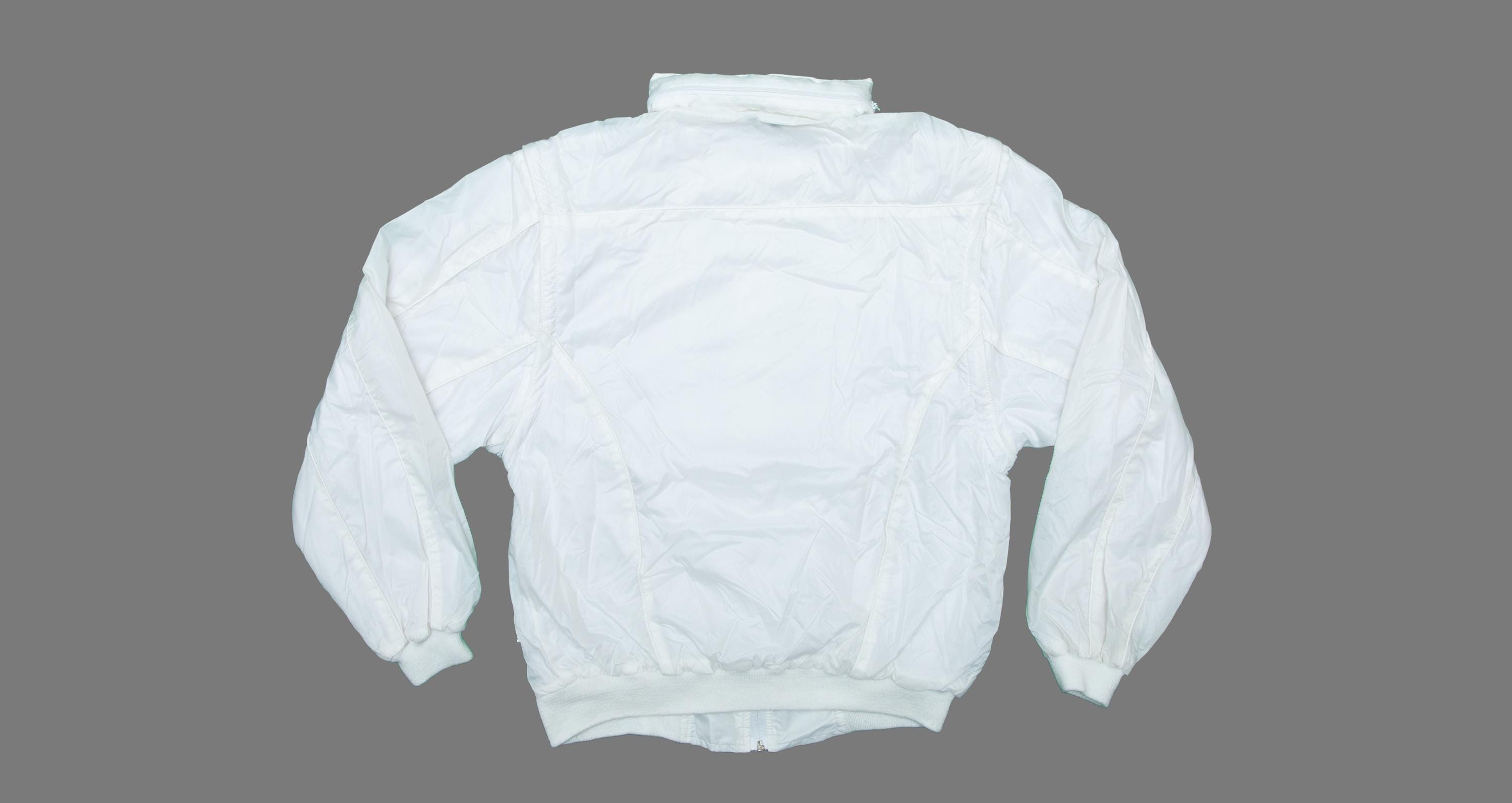 Vtg & Rare RADO Swiss Watches White Hooded Windbreaker Jacket With