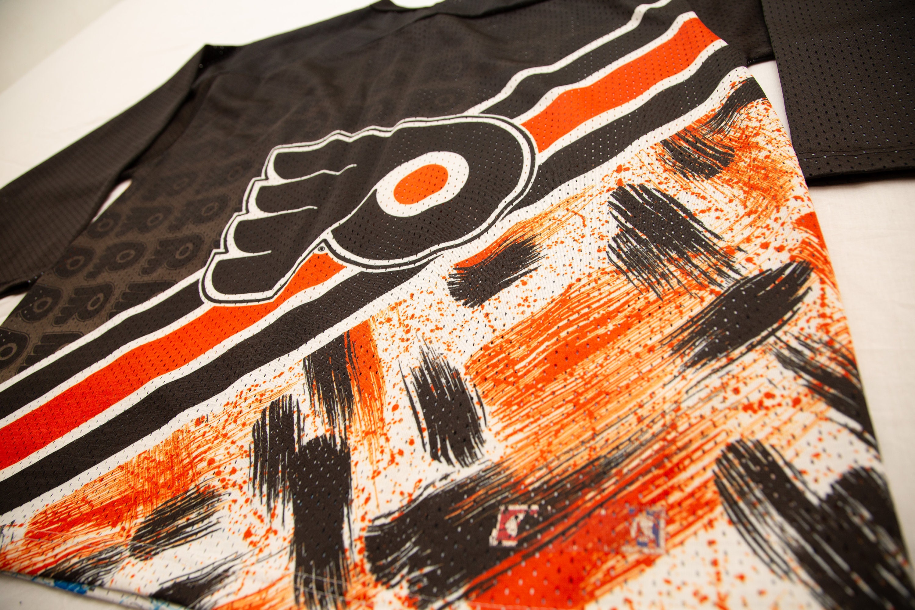 Vintage Philadelphia Flyers #88 Eric Lindros Jersey CCM Made in Canada Taille Medium M NHL Hockey Pennsylvanie années 1990 années 90 - France