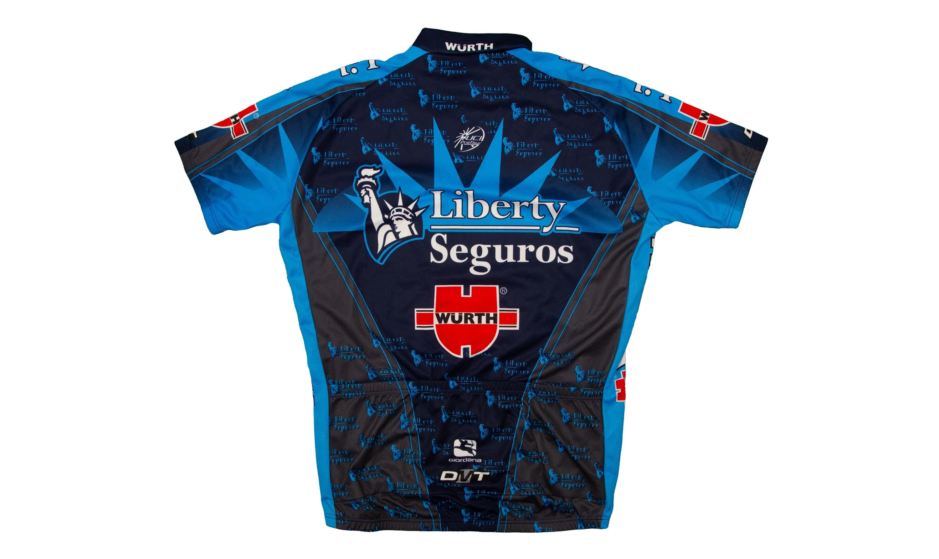 Maillot Cyclisme Giordana – Fits For Fashion – Homme Taille L – Multicolore