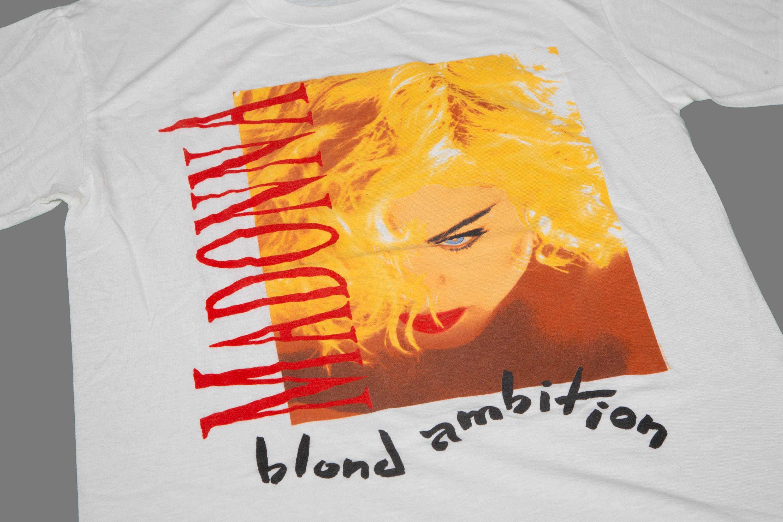 madonna 1990 Blond Ambition Tour Tシャツ Vintage 1990 Madonna Blonde Ambition World Tour T-shirt | eBay