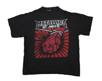 Metallica Band 2003 St-anger Pushead Graphic Hard Rock 00s