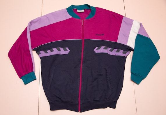 adidas 80-90S スノボーウェア Vtg & Rare 80's 90's ADIDAS Snow Camp Action Purple-blue