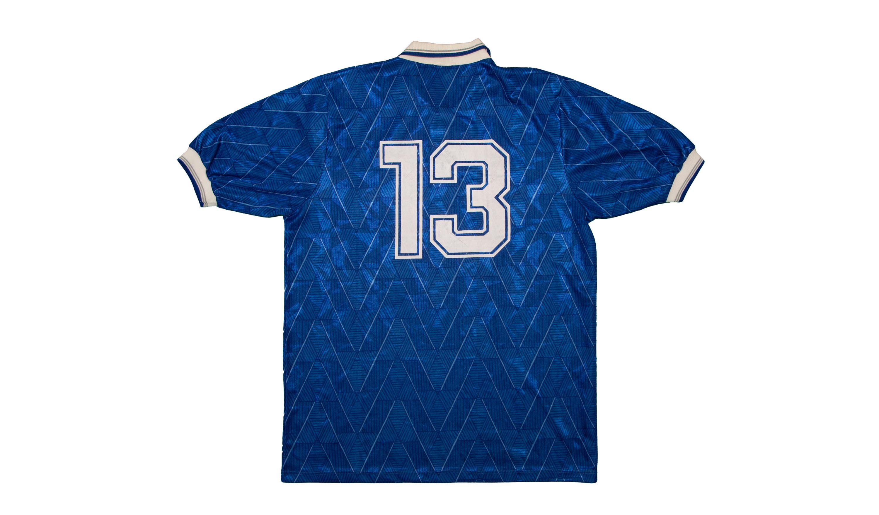 Vtg & Rare UMBRO 90's Soccer Football #13 Deportes Blanco La