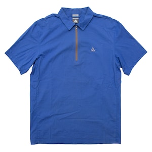 Vtg NIKE ACG pullover blue polo shirt with back pocket, sz men&#39;s Medium