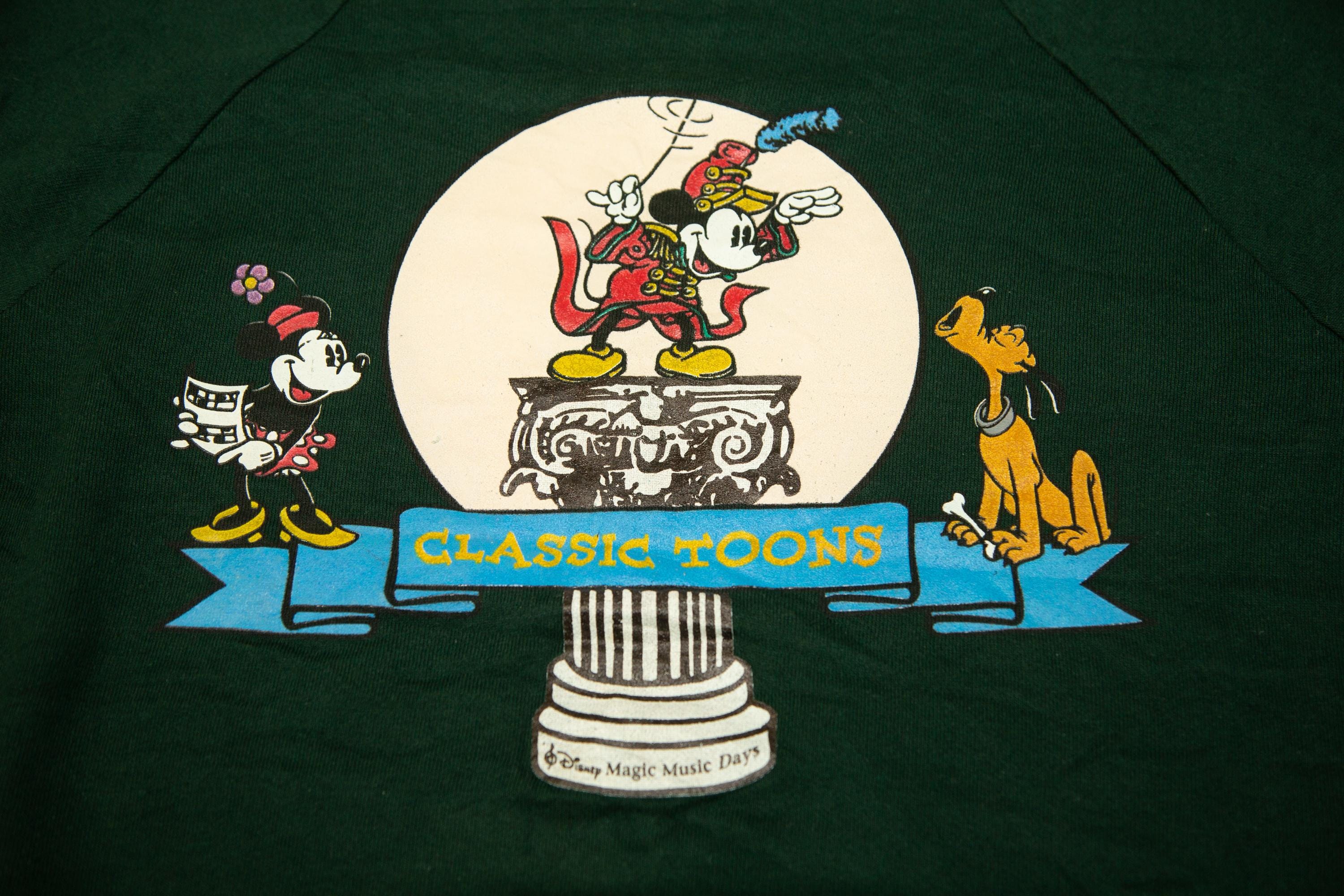 Vtg MICKEY Mouse Classic Toons Magic Music Days 80