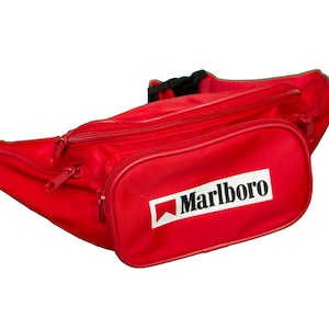 marlboro tobacco bags price Vtg MARLBORO Cigarettes Tobacco Brand 90's Red Fanny Pack, Waist Bag, Belt  Bag, Moon Bag, Belly Bag, Bumbag, Zipper Closures and 5 Sections