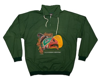 Vintage 90s Banff Lake Louise Jasper Canada Jacket Double Pocket
