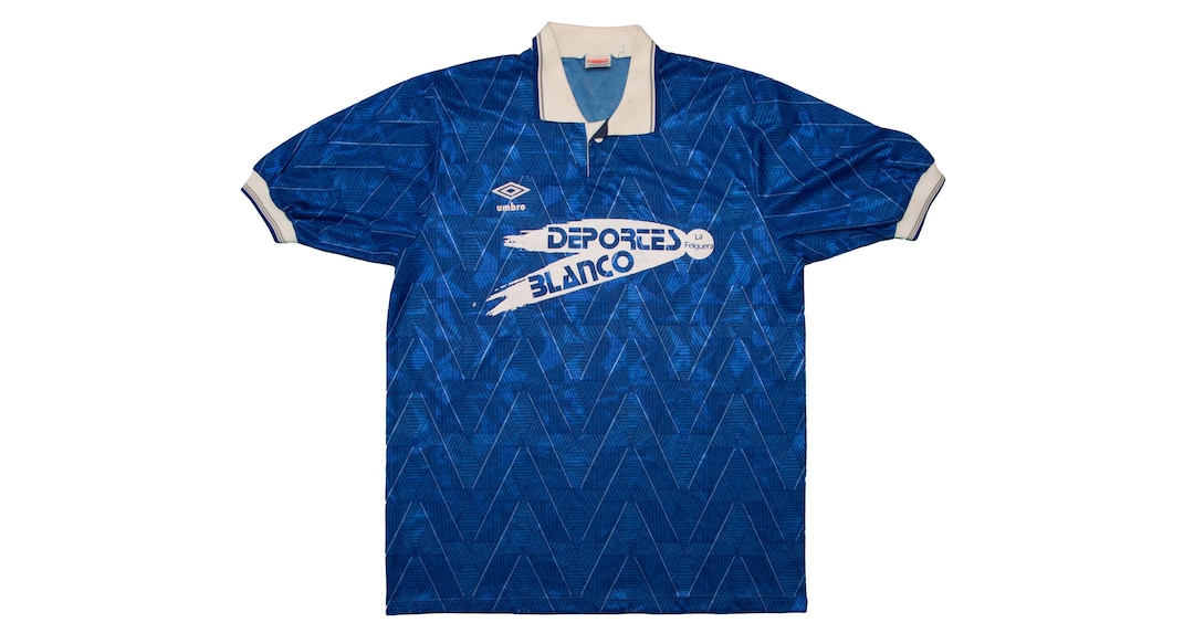 Vtg & Rare UMBRO 90's Soccer Football #13 Deportes Blanco La