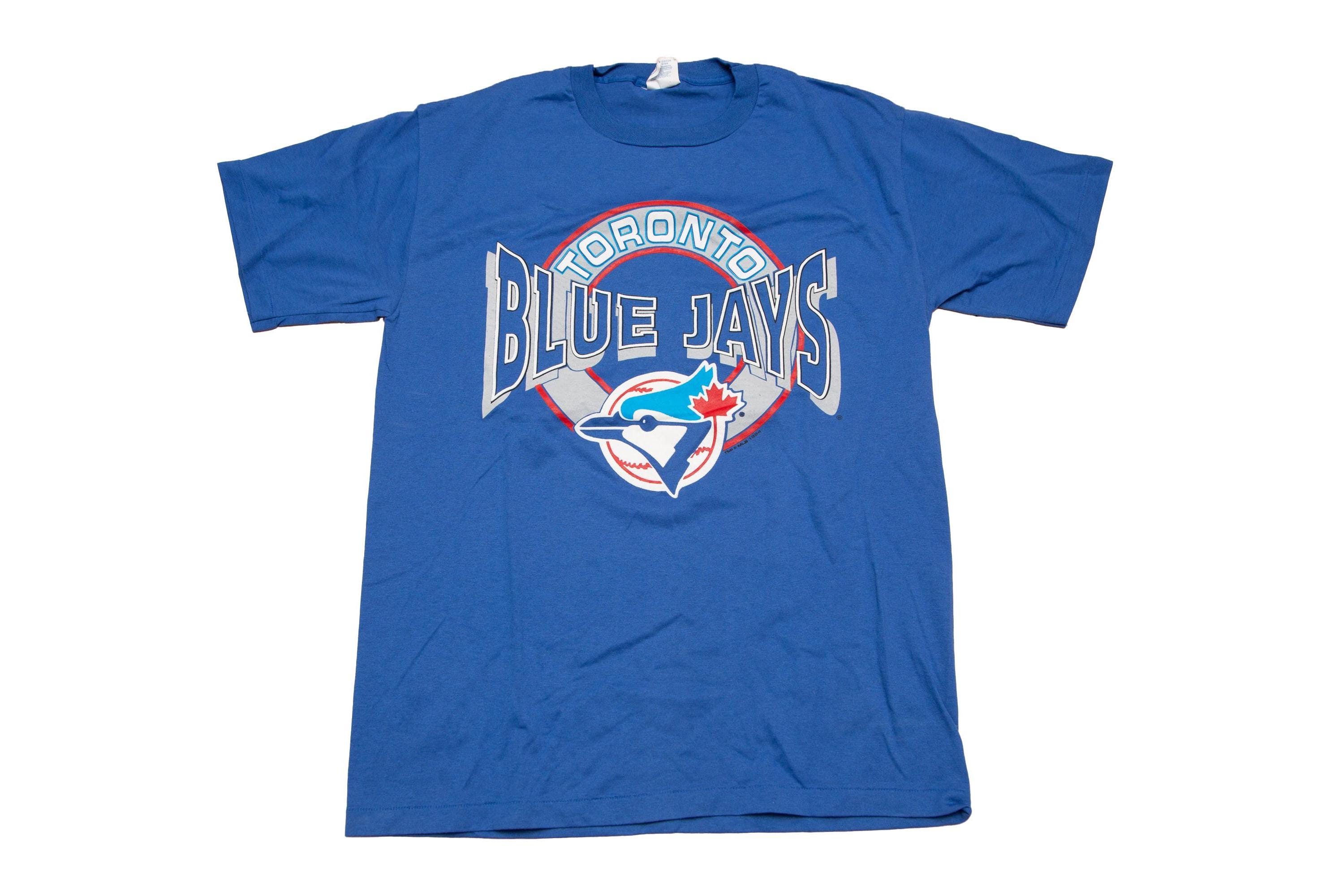 Vtg Toronto BLUE JAYS 1994 Baseball MLB Single Stitch Blue T-shirt