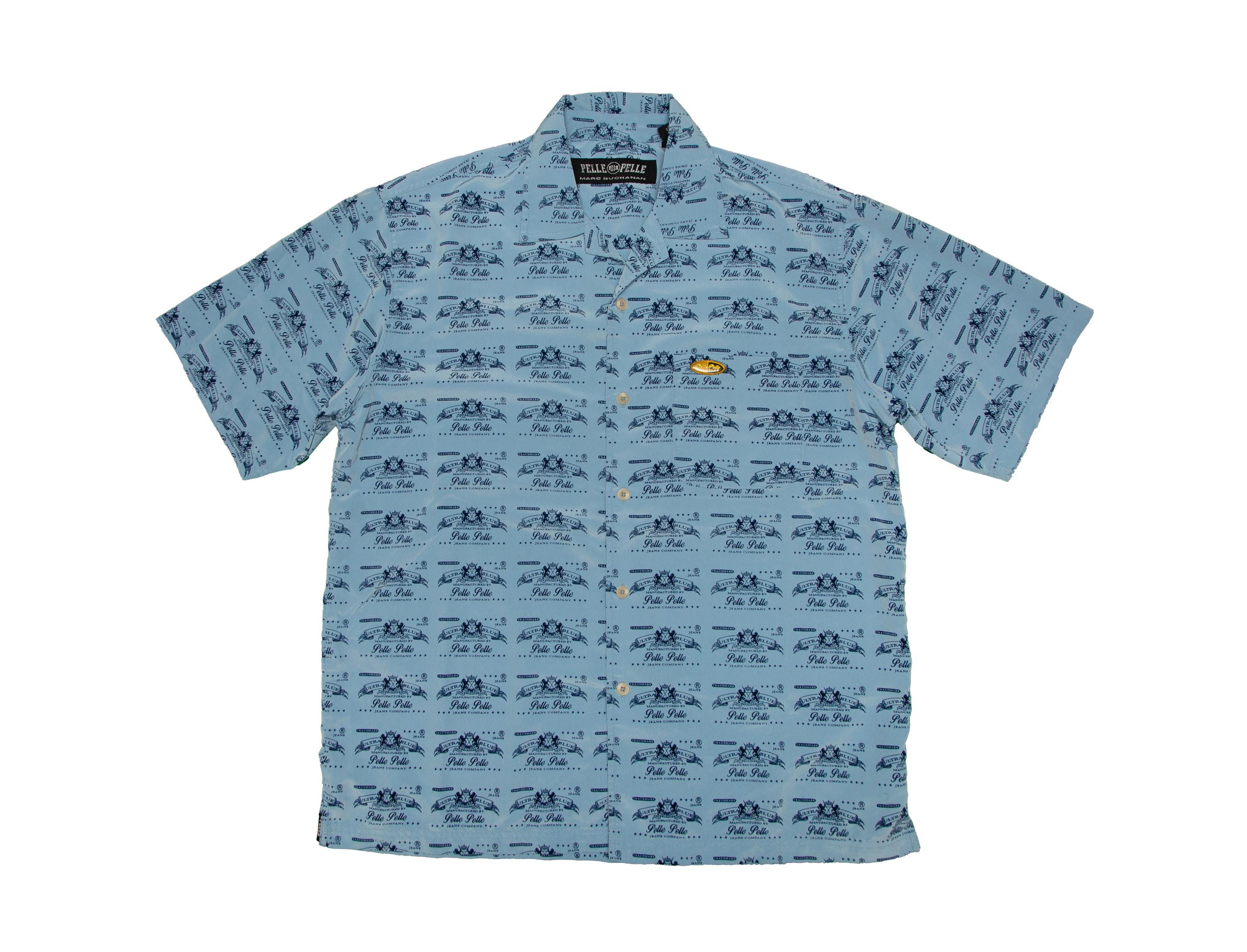 ヴィンテージ PELLE PELLE Ultra Blue by Marc Buchanan 袖付きヒップ 