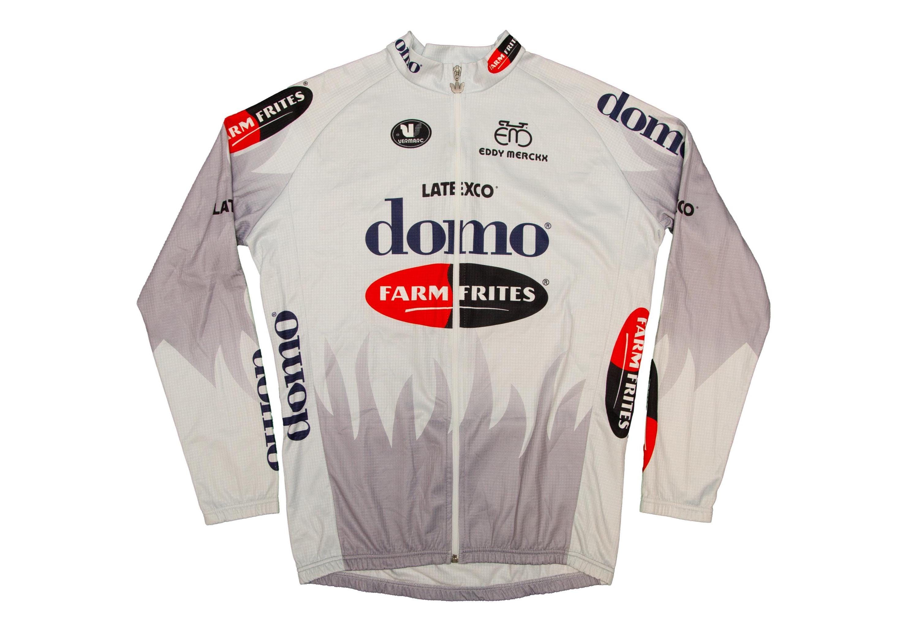 Maillot cyclisme vintage Quick Step Vermarc Time Latexco
