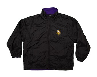 Vintage 1990s Minnesota Vikings Reversible NFL American Football