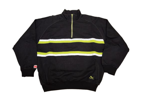 Vtg PUMA Function Systems pullover 1/3 zipper swe… - image 1