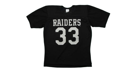Vtg Oakland/los Angeles RAIDERS Rawlings #33 Kenny King NFL