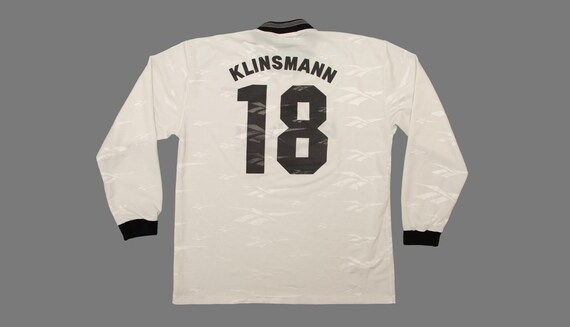 Vtg REEBOK Jürgen Klinsmann #18 Germany Soccer/football Legend